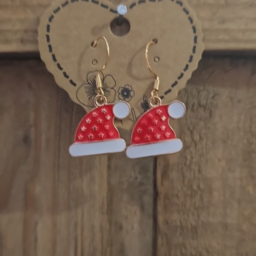 Hat Earrings